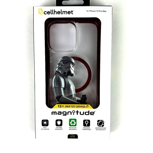 Star Wars Storm Trooper Magsafe-Compatible case for iPhone 15 Pro Max - Picture 2 of 5